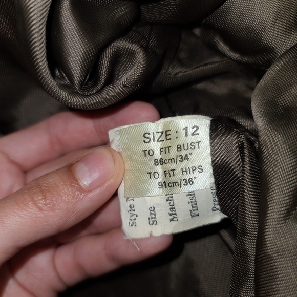 Debenhams 60s-1970s Leather Trench Coat - Picture 7 of 7